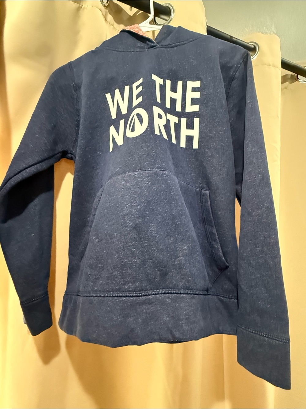 Othr Navy Blue Kids Hoodie with White 'WE THE NORTH' Graphic